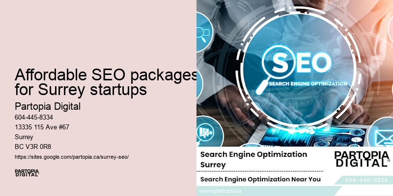 Affordable SEO packages for Surrey startups SEO for local search