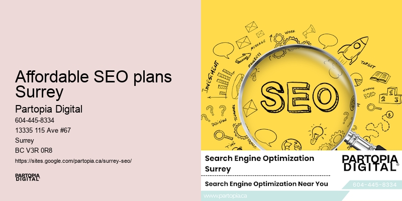 SEO evaluation Affordable SEO plans Surrey BC