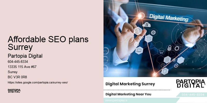 SEO optimization tips for Affordable SEO plans Surrey businesses
