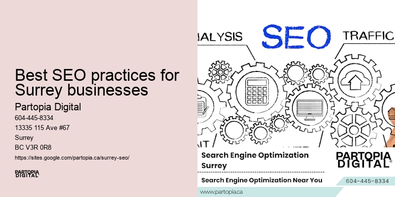 Best SEO practices for Surrey businesses