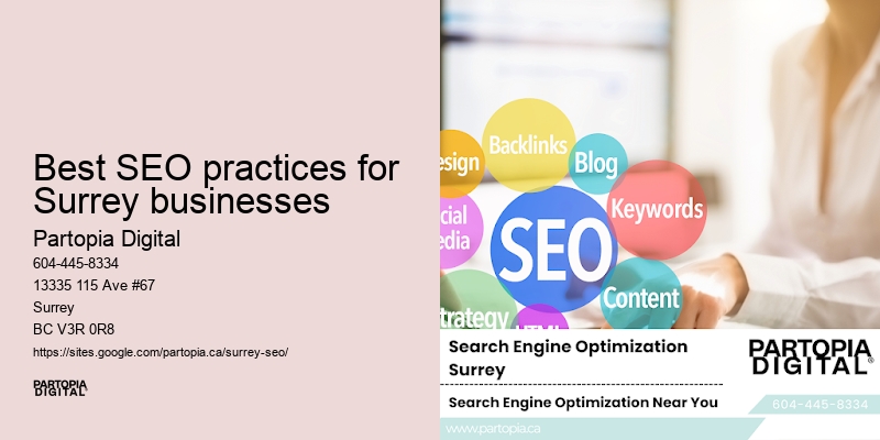 Local SEO Marketing Agency Best SEO practices for Surrey businesses