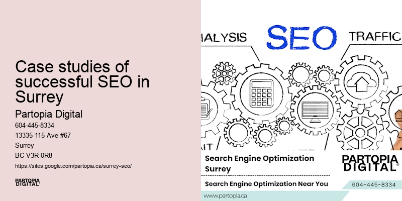 Case studies of successful SEO in Surrey SEO and digital marketing