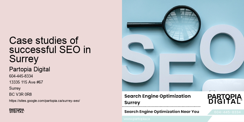 Case studies of successful SEO in Surrey SEO