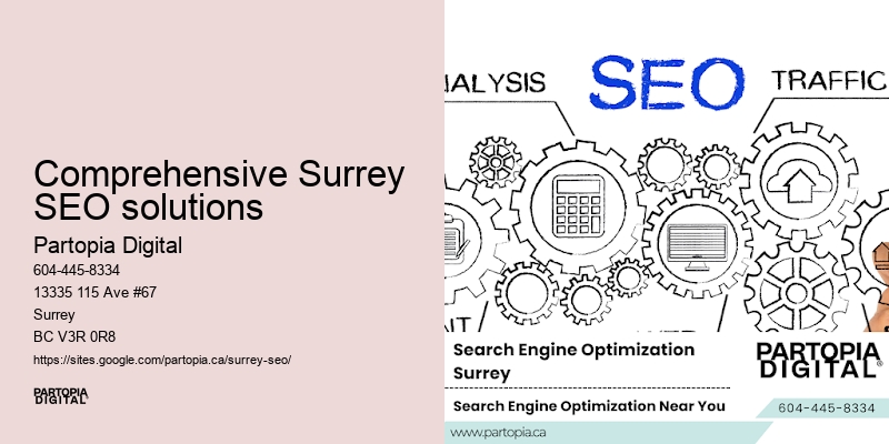Comprehensive Surrey SEO solutions