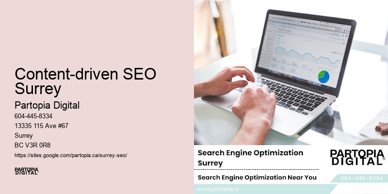 Affordable full-service Content-driven SEO Surrey SEO agency