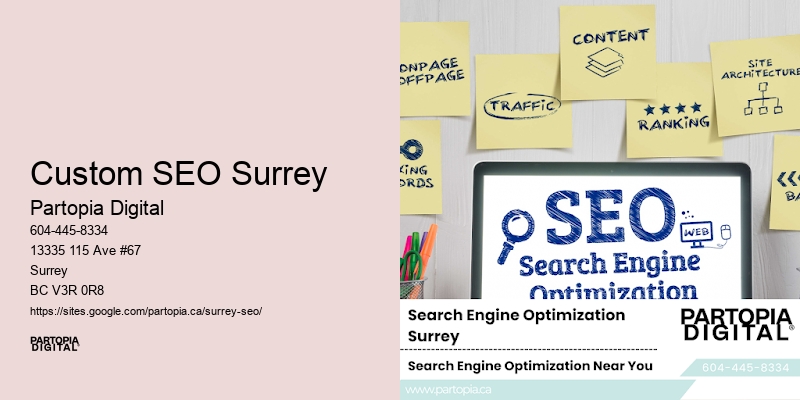 SEO contractor Custom SEO Surrey