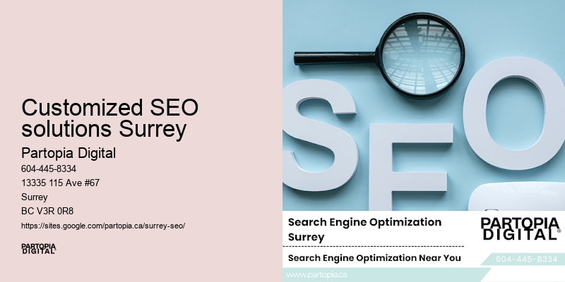 Customized SEO solutions Surrey SEO trend analysis