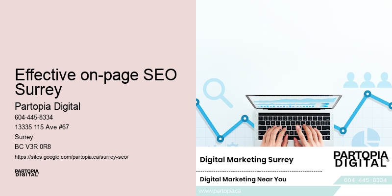 SEO implementation Effective on-page SEO Surrey