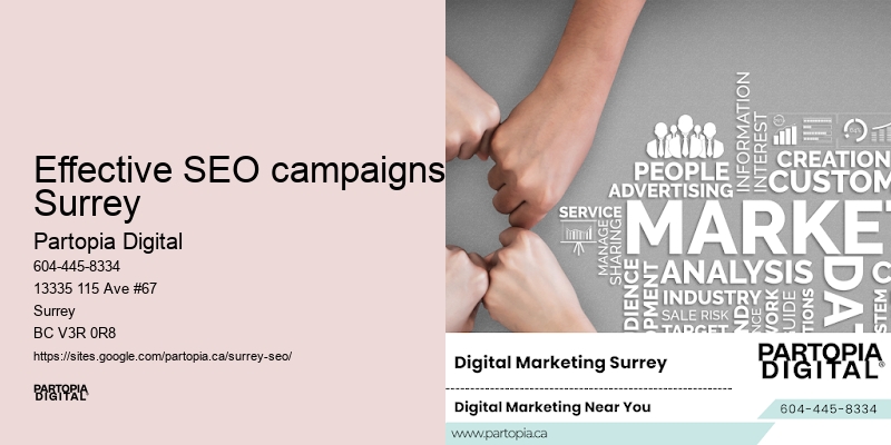 Top SEO Effective SEO campaigns Surrey