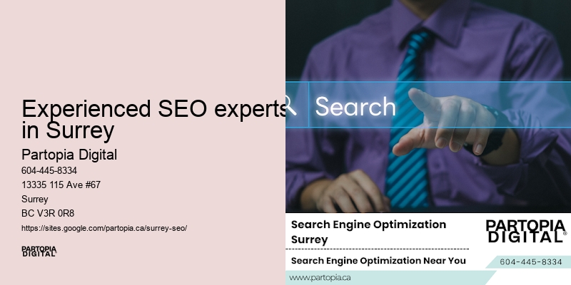 SEO solutions in Experienced SEO experts in Surrey, BC