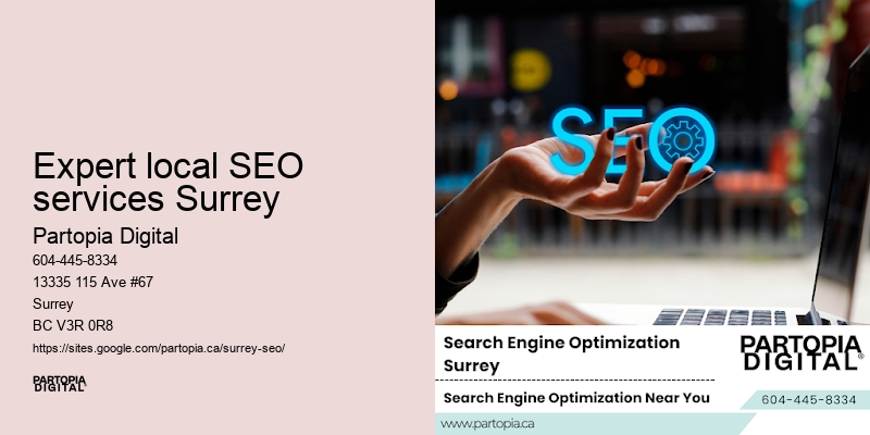 Effective SEO techniques Expert local SEO services Surrey