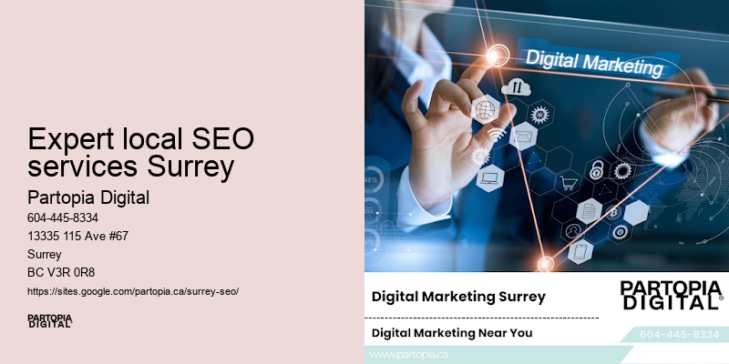 Local SEO agency Expert local SEO services Surrey