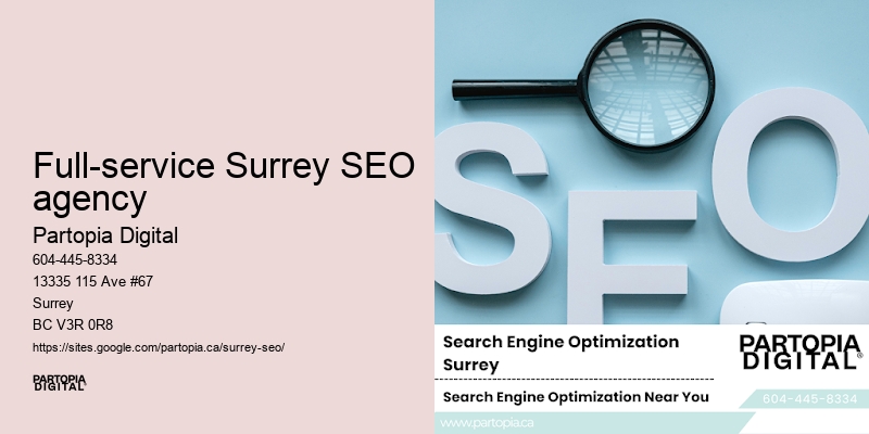 SEO agency near me Full-service Surrey SEO agency BC