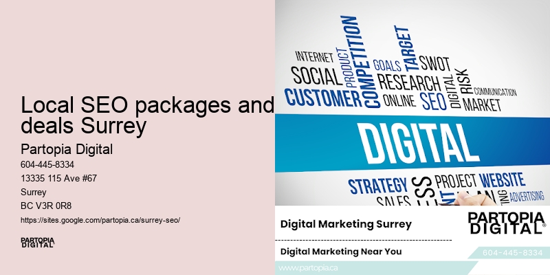 Local SEO packages and deals Surrey SEO meta tags best practices