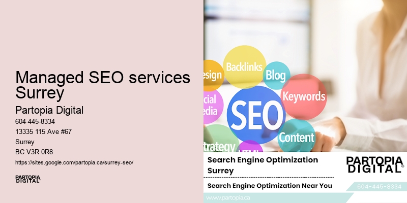 Managed SEO services Surrey SEO packages