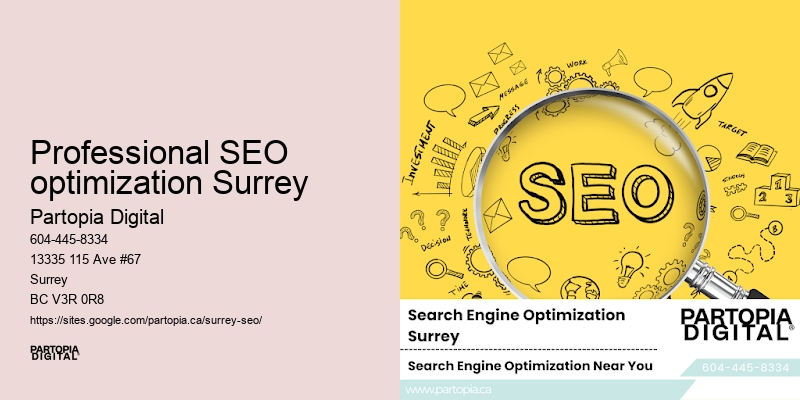 Professional SEO optimization Surrey SEO guide