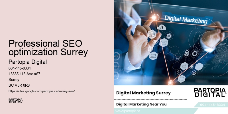 Effective SEO strategies Professional SEO optimization Surrey