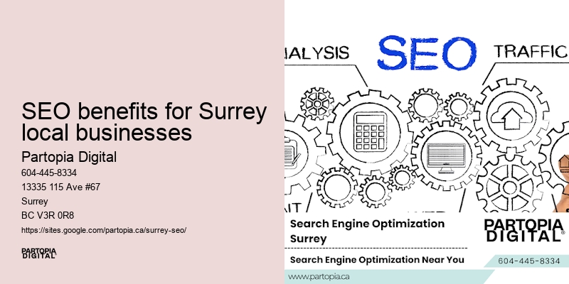 SEO benefits for Surrey local businesses