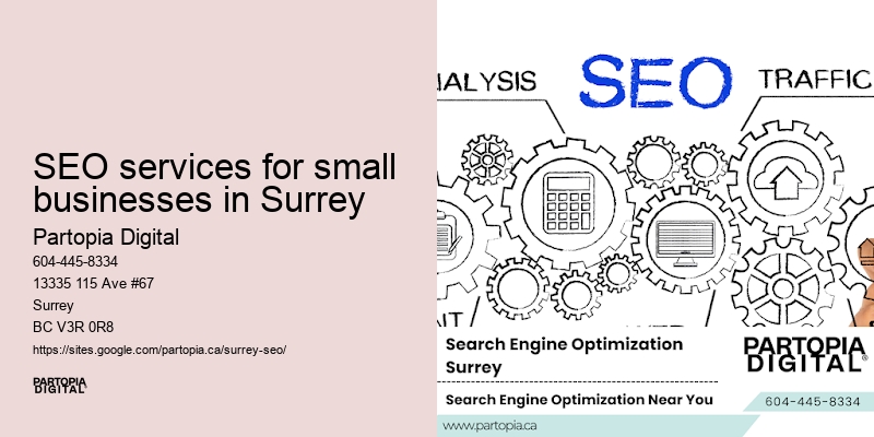 SEO services for small businesses in Surrey