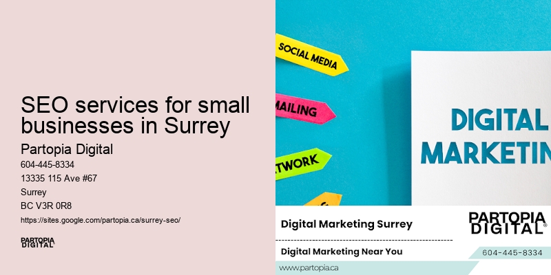 Local SEO marketing SEO services for small businesses in Surrey