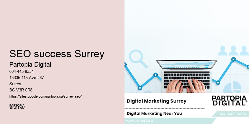 SEO promotion SEO success Surrey