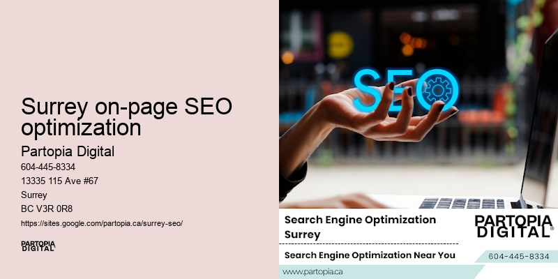 SEO campaigns Surrey on-page SEO optimization