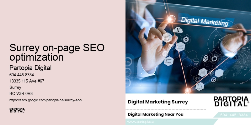SEO advice for Surrey on-page SEO optimization businesses