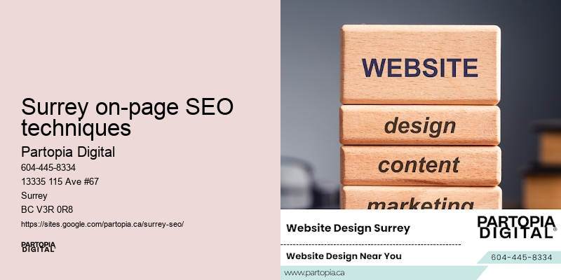 Surrey on-page SEO techniques SEO specialist for e-commerce