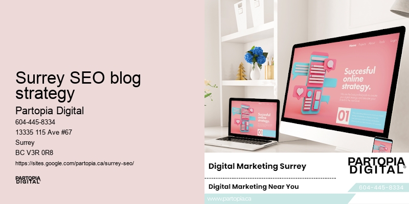 Customized SEO Surrey SEO blog strategy