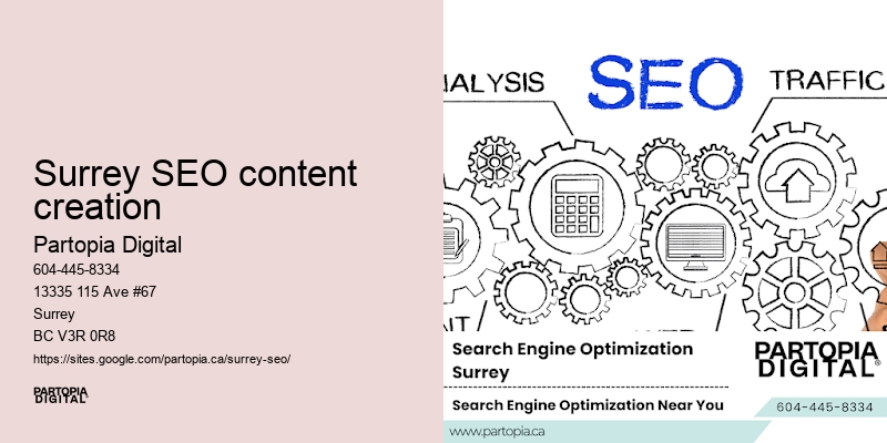 Surrey SEO content creation