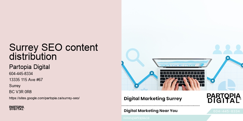 SEO optimization services Surrey SEO content distribution BC