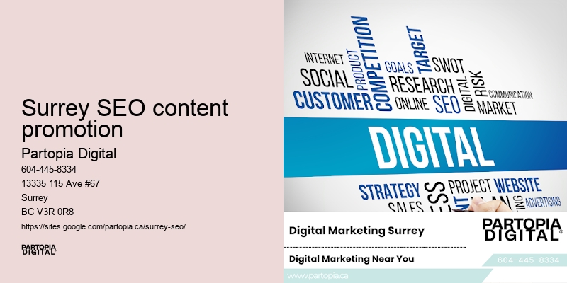 Full-service SEO Surrey SEO content promotion