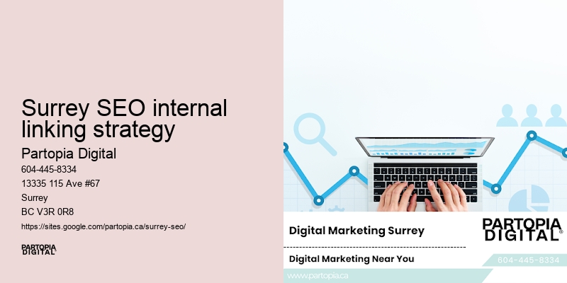 Full-service SEO Surrey SEO internal linking strategy
