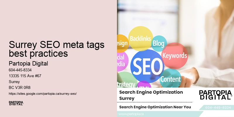 SEO consultant near me Surrey SEO meta tags best practices