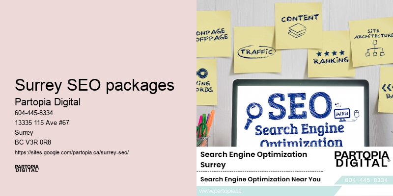 Local SEO services near me Surrey SEO packages