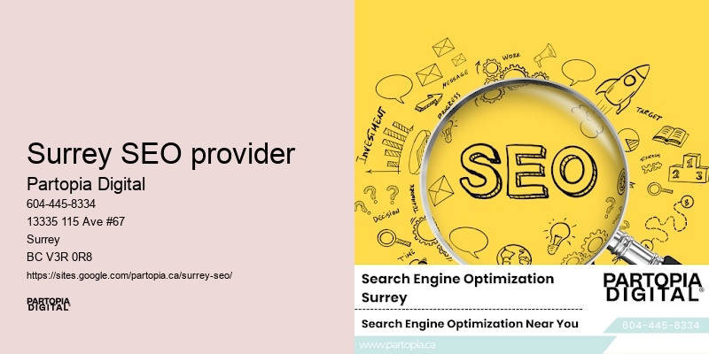 SEO consultant near me Surrey SEO provider BC