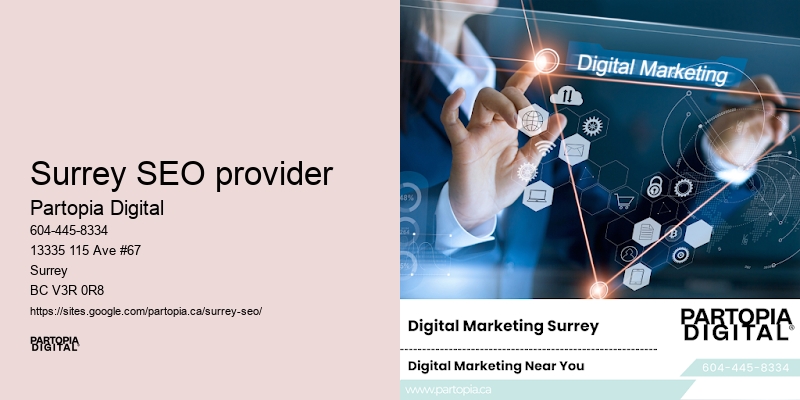 Surrey SEO provider SEO specialist team