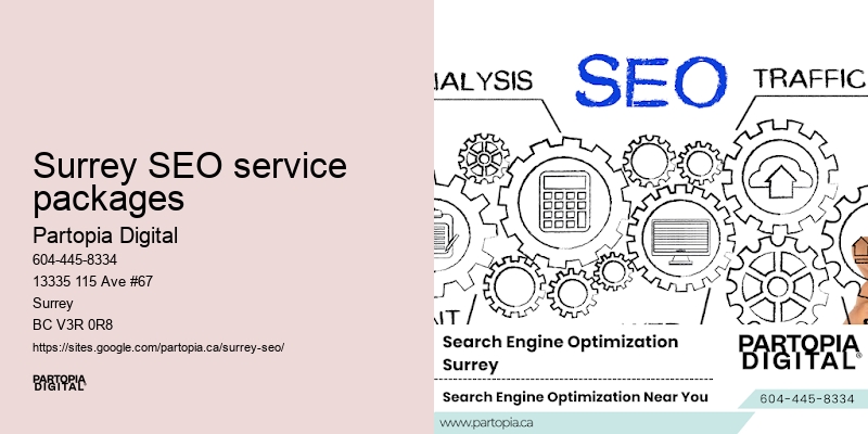 Surrey SEO service packages