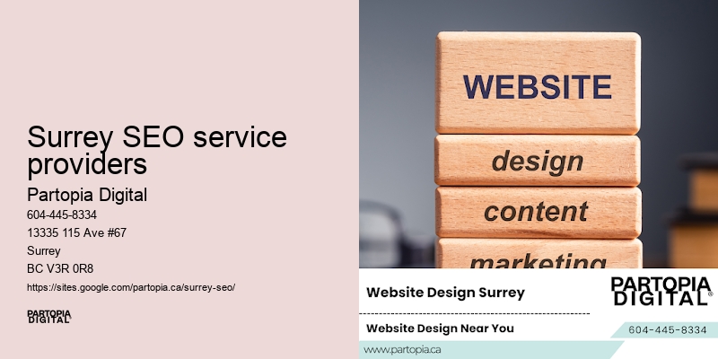 SEO packages Surrey SEO service providers