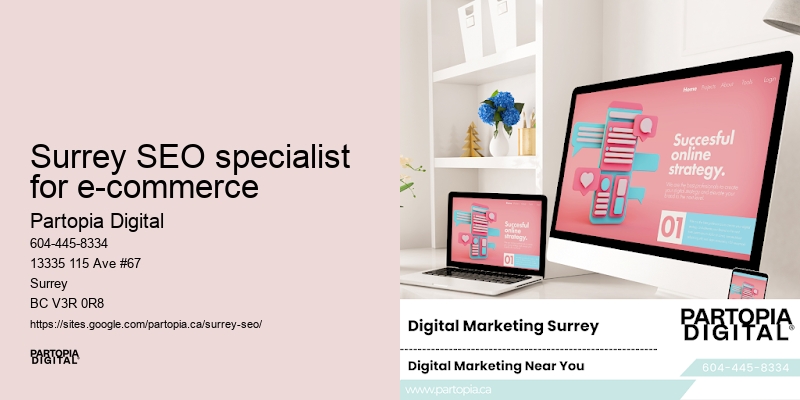 Effective SEO Surrey SEO specialist for e-commerce