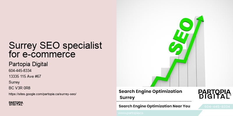 Leading SEO services Surrey SEO specialist for e-commerce
