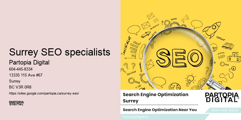 Surrey SEO specialists SEO for local search