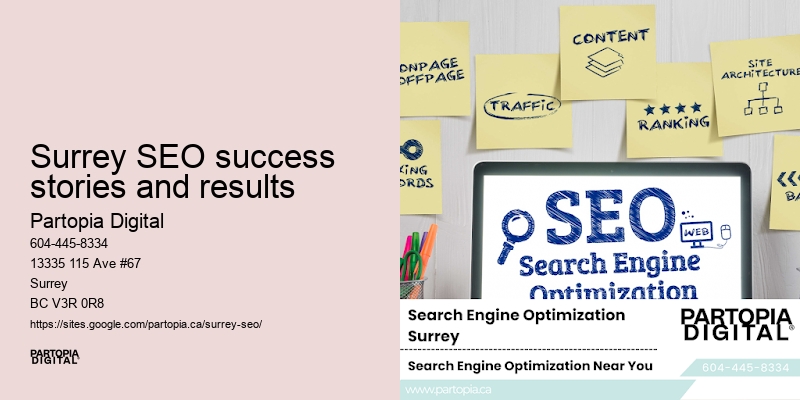 Affordable SEO agency Surrey SEO success stories and results