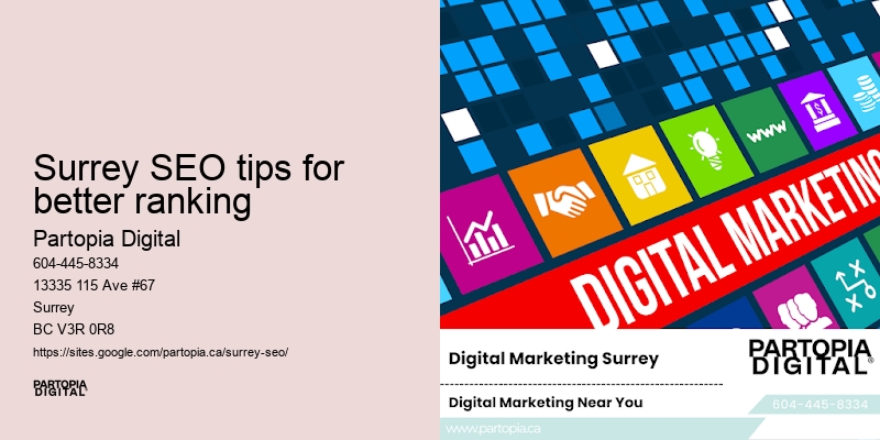 Top SEO agency Surrey SEO tips for better ranking