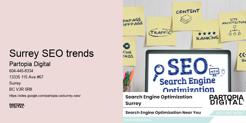 SEO tips for Surrey SEO trends businesses