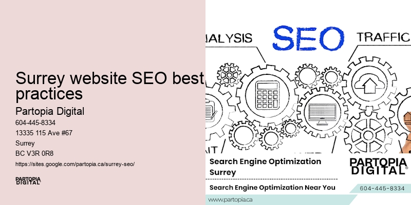 Surrey website SEO best practices
