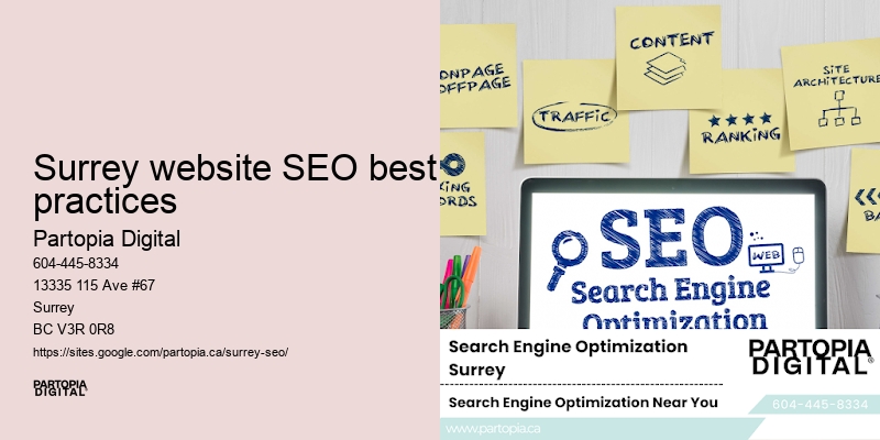 Professional SEO management Surrey website SEO best practices