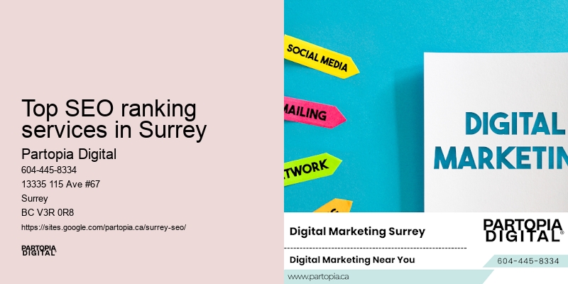SEO solutions Top SEO ranking services in Surrey
