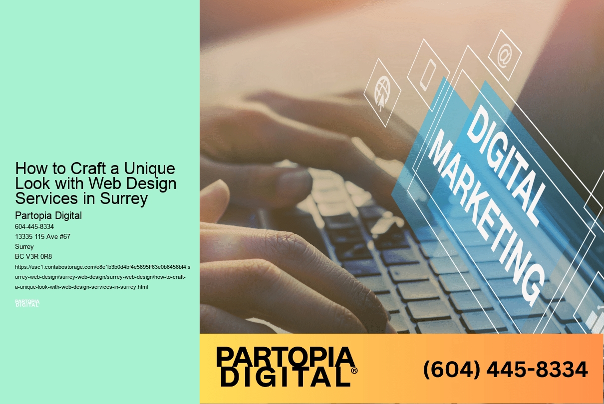 How to Craft a Unique Look with Web Design Services in Surrey  
