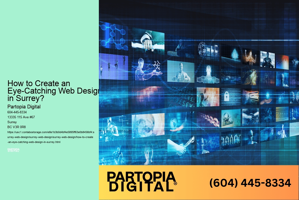 How to Create an Eye-Catching Web Design in Surrey? 